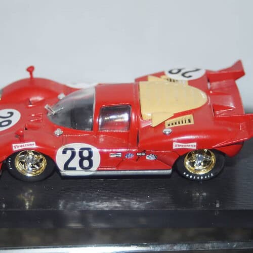 Brumm Ferrari 512 S 1970 Daytona M.Andretti Red R200
