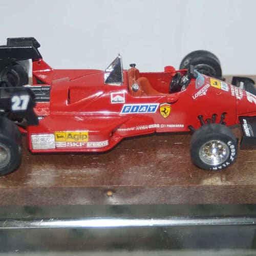 Brumm Ferrari 126 C4 F1 1984 Red Alboreto r142