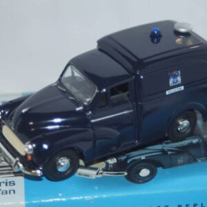Vanguards morris minor van metropolitan police va11014 black 1:43 scale
