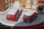 Vanguards bathurst 1966 2 x mini cooper diorama rd4002 1:43 scale