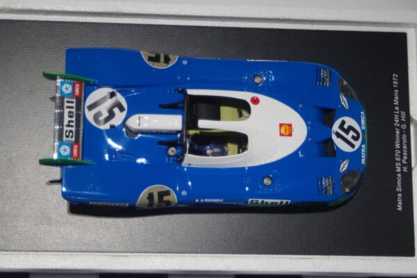Matra Simca MS670 #15 Winner Le Mans 1972 18LM72 1:18 Spark Resin