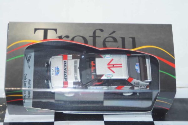 Trofeu audi quattro rac rally 1985 h.demuth 1:43rd scale rr.uk 95