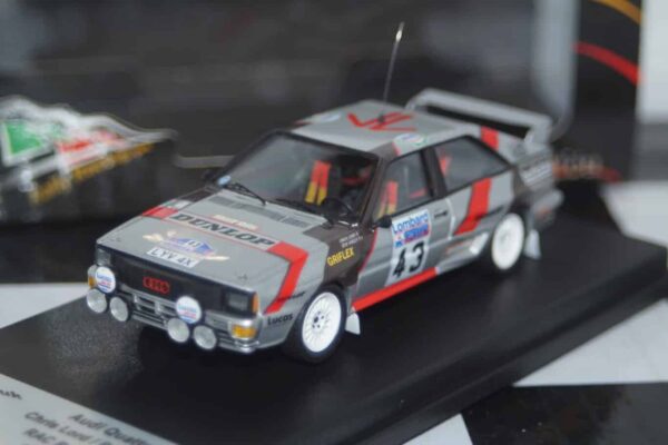 Trofeu audi quattro rac rally 1985 1:43rd scale rr.uk 79