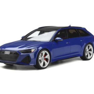 Gt spirit audi rs6 (c8) avant tribute nogaro blue 1:18 resin gt854