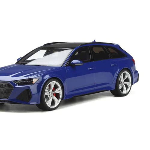 GT Spirit Audi RS6 (C8) Avant Tribute Nogaro Blue 1:18 Resin GT854