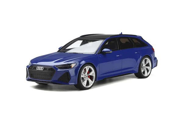 Gt spirit audi rs6 (c8) avant tribute nogaro blue 1:18 resin gt854