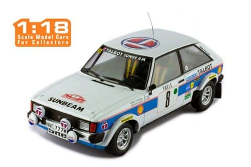 Ixo Talbot Lotus Sunbeam M.Carlo H.Toivonen 1981 1:18 scale 18RMC095b