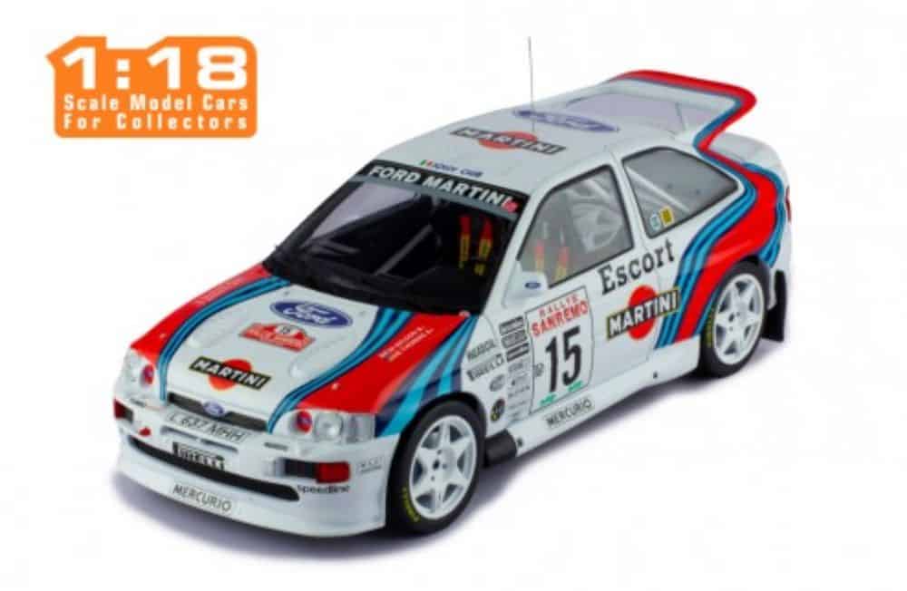 Ixo Ford Escort RS Cosworth No15 Martini,Rally San Remo M.WILSON 1:18 ...
