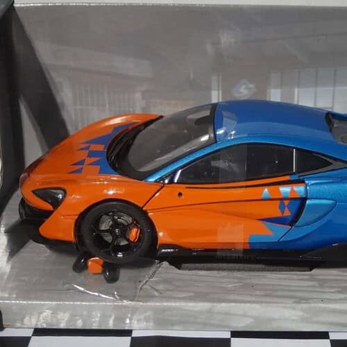 Solido Mclaren 600LT F1 Tribute Livery 2019 1:18 Diecast S1804503