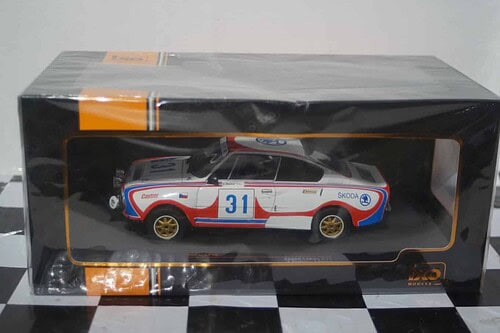 Ixo skoda 130 rs rally acropolis 1979 1:24 scale 24ral021b