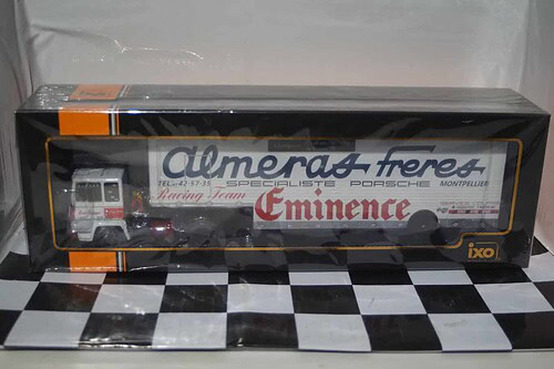 Ixo Berliet TR280 Porsche racing Transporter 1:43 TTR026