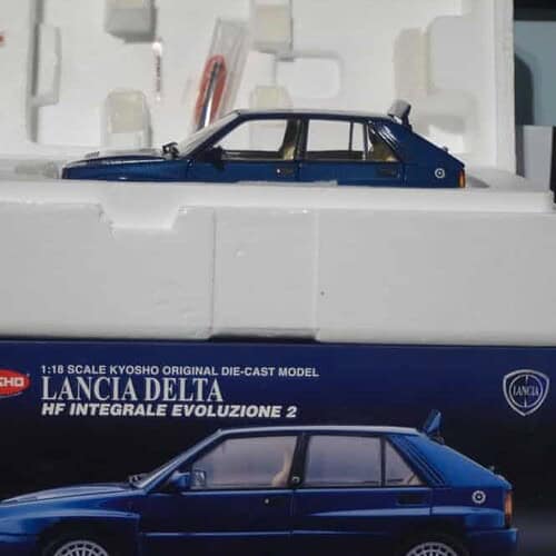 Kyosho LANCIA DELTA HF INTEGRALE Evoluzione 2 Blue 08341BL 1:18