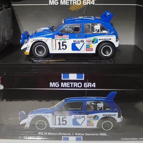 Sunstar MG Metro 6R4 Sanremo Rally 1986 M.Wilson 5533 1:18