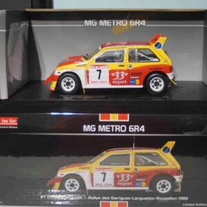 Sunstar mg metro 6r4 rallye des garrigues-languedoc-roussillon 1986 d.auriol 5532 1:18