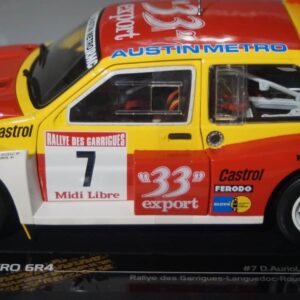 Sunstar mg metro 6r4 rallye des garrigues-languedoc-roussillon 1986 d.auriol 5532 1:18