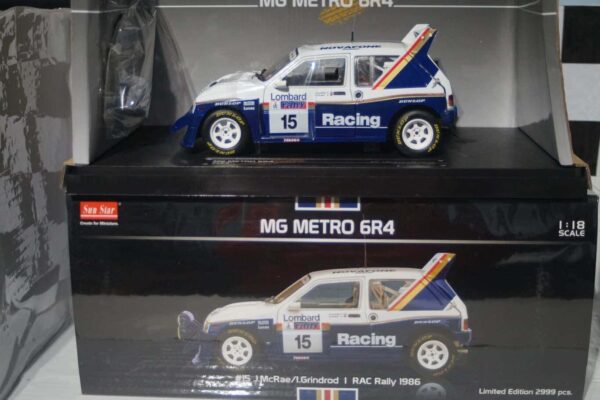 Sunstar MG Metro 6R4 RAC Rally 1986 J.Mcrae 5531 1:18