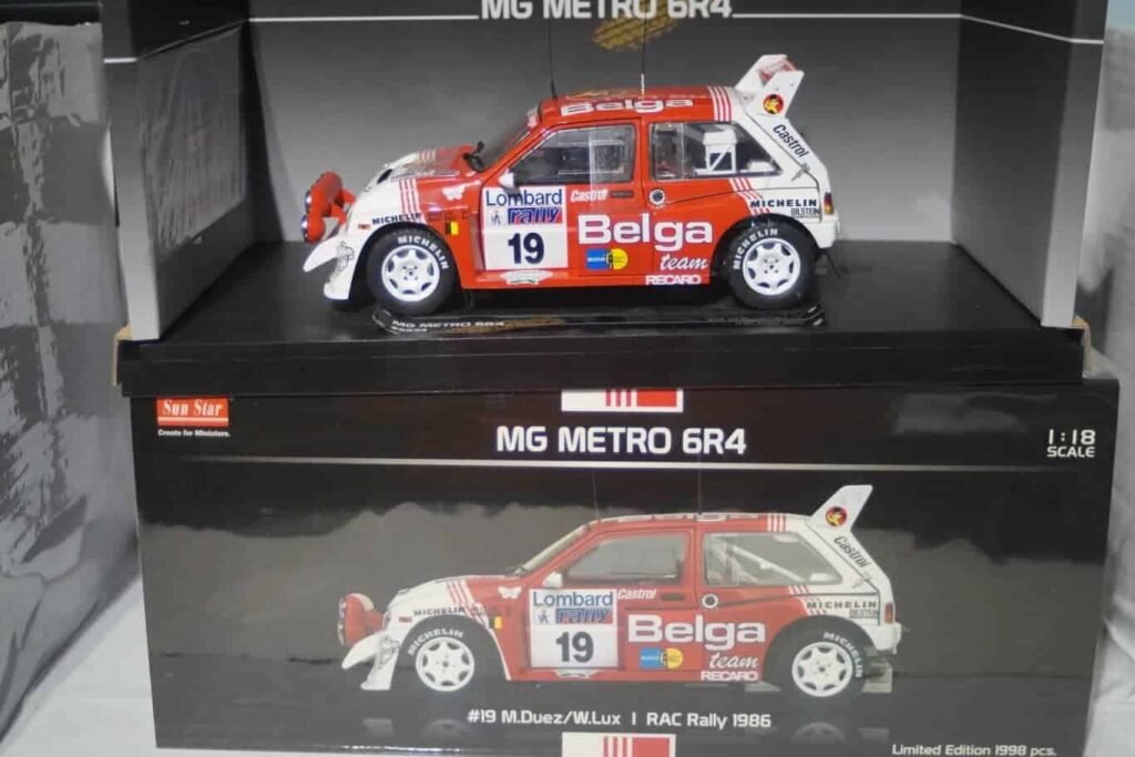 1/18 SUNSTAR MG メトロ 6R4 1986 