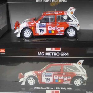 Sunstar mg metro 6r4 rac rally 1986 m.duez 5534 1:18