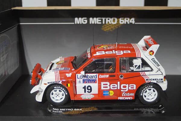 Sunstar mg metro 6r4 rac rally 1986 m.duez 5534 1:18