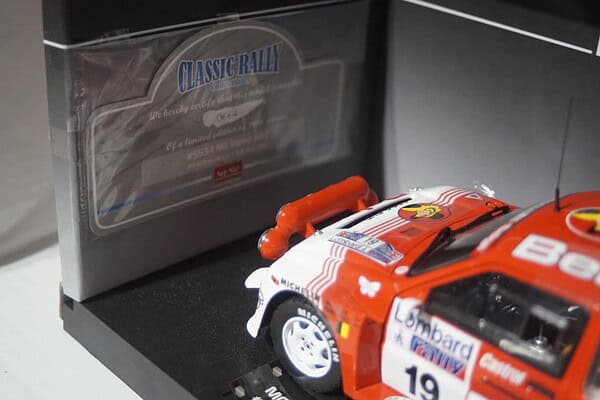 Sunstar mg metro 6r4 rac rally 1986 m.duez 5534 1:18