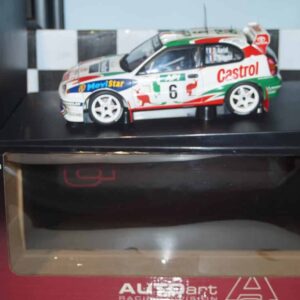 Autoart toyota corolla wrc australia 98 d.auriol 1:18 scale 80024 - very tatty box