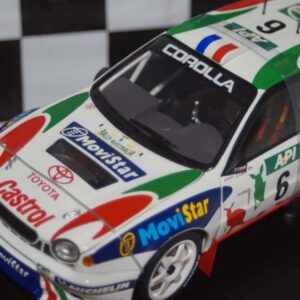 Autoart toyota corolla wrc australia 98 d.auriol 1:18 scale 80024 - very tatty box