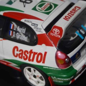 Autoart toyota corolla wrc australia 98 d.auriol 1:18 scale 80024 - very tatty box
