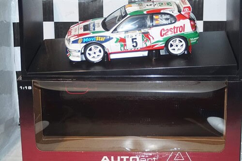 Autoart toyota corolla wrc argentina 98 c.sainz 1:18 scale 80026
