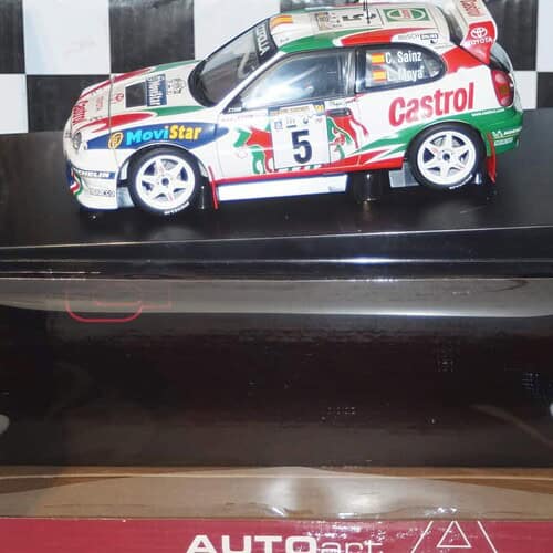 Autoart toyota corolla wrc argentina 98 c.sainz 1:18 scale 80026
