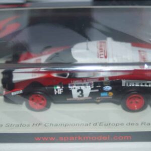 Spark lancia stratos hf championnat d'europe des rallyes 1978 1/43rd s9093