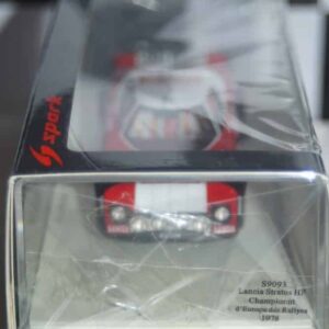 Spark lancia stratos hf championnat d'europe des rallyes 1978 1/43rd s9093