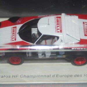 Spark lancia stratos hf championnat d'europe des rallyes 1978 1/43rd s9093