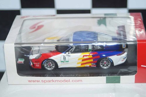 Spark porsche 911 gt3 cup italia champion cerqui 1:43 resin si017
