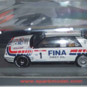 Spark lancia delta hf integrale 16v 2nd tour de corse 1991 d.auriol 1:43 resin s9009