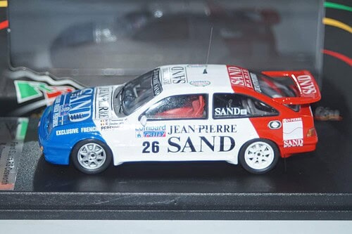 Trofeu ford sierra rs cosworth r.droogmans rac rally 1988 1:43rd scale rr.uk 87
