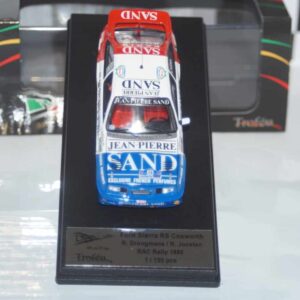 Trofeu ford sierra rs cosworth r.droogmans rac rally 1988 1:43rd rr.uk 87