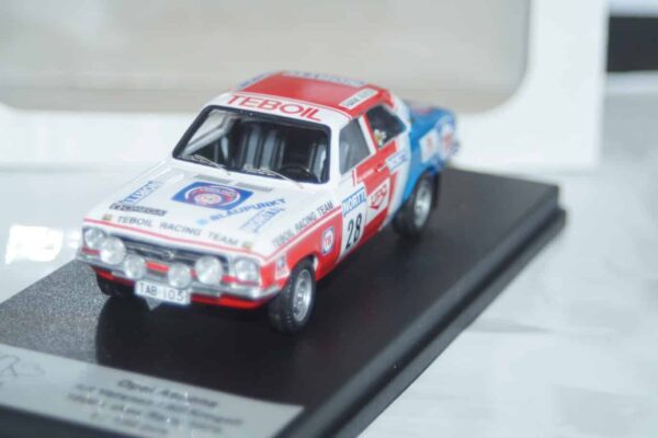 Trofeu opel ascona 1000 lakes rally ari vatanen 1975 1/43 dsn1:43-53