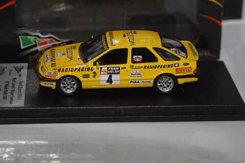 Trofeu ford sierra rs cosworth m.lovell rac rally 1988 1:43rd scale rr.uk 48