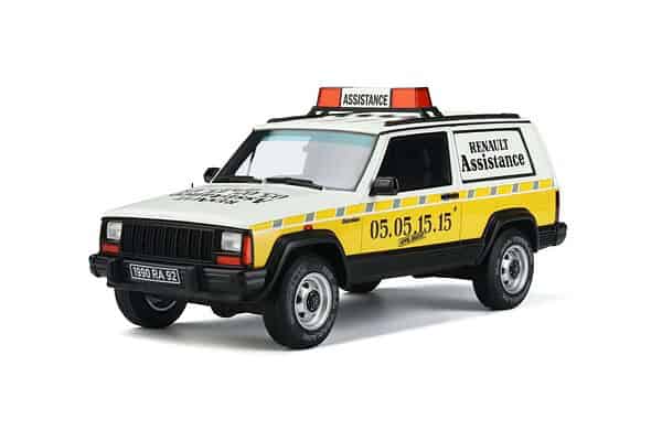 Otto jeep cherokee 1989 renault assistance 1:18 ot939