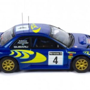Ixo subaru impreza s5 wrc no4 rac rally 25th anniversary edition, k.eriksson rac390b