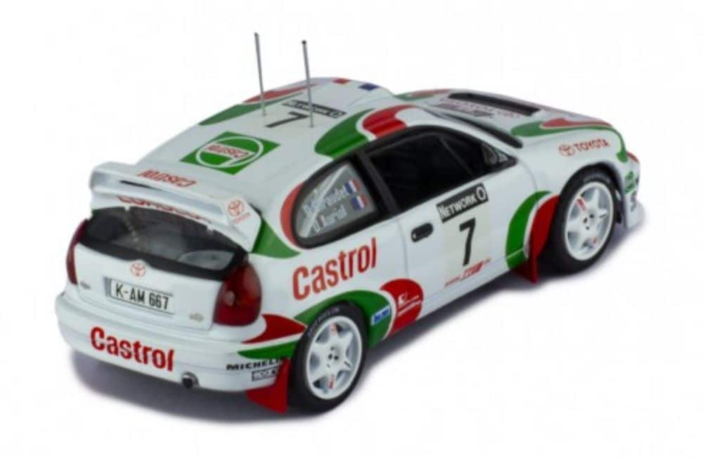 IXO Toyota Corolla WRC No7,Toyota team Europe,Castrol,RAC Rally,25th ...