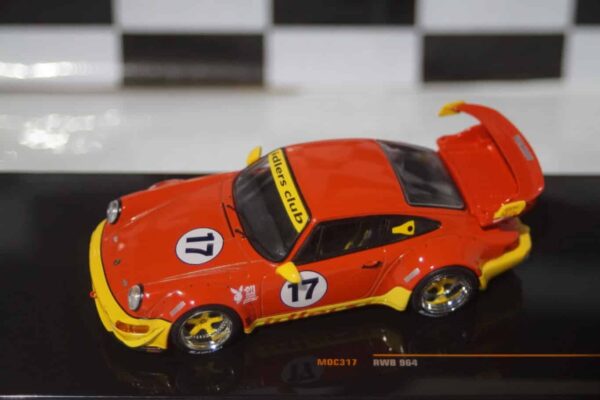 Ixo porsche 911 rwb 964 no17 idlers diecast 1:43 moc317