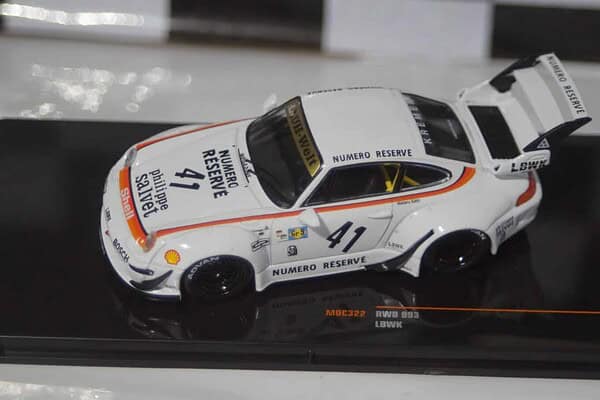 Ixo porsche 911 rwb 993 no41 lbwk diecast 1:43 moc322