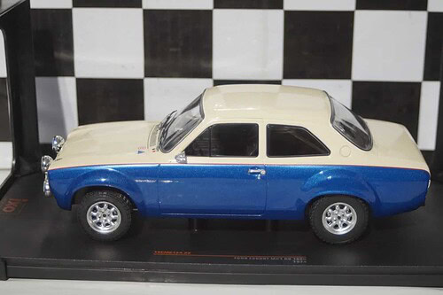 Ixo ford escort mk1 rs 1600 1974 blue and white 1:18 18rmc124.22