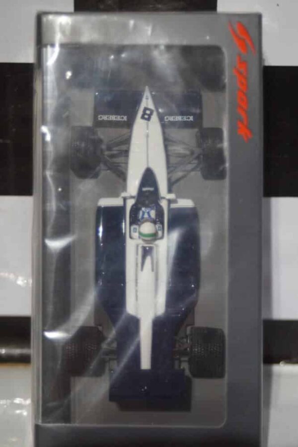 Spark brabham bt56 3rd belgian gp andrea de cesari 1987 1:43 resin s7107