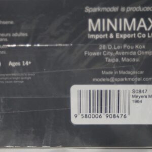 Spark meyers manx buggy 1964 1:43 resin s0847