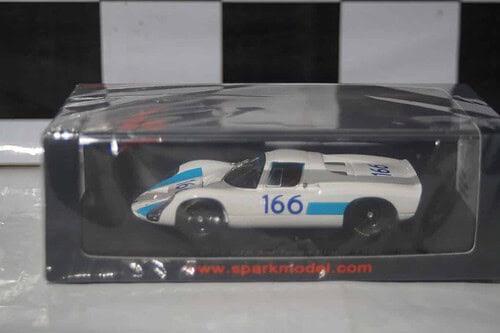 Spark porsche 910 3rd targa florio 1967 v.elford 1:43 resin s9238