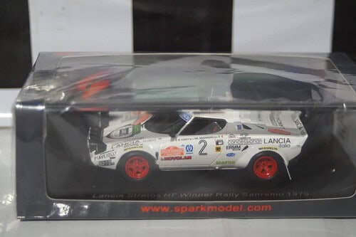Spark lancia stratos hf winner rally rideau lakes 1974  ref s9077