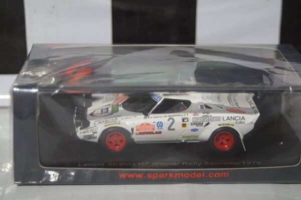 Spark lancia stratos hf winner rally sanremo 1979 "tony" - m.mannini s9105