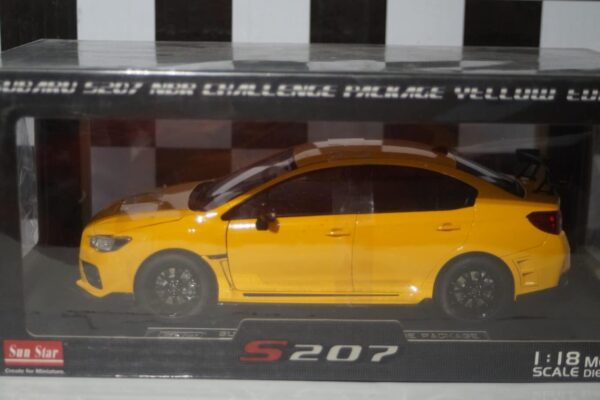 Sunstar subaru s207 nbr challenge package yellow edition ref 5551